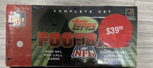 2004 Topps NFL Football Complete Factory Sealed Set Fitzgerald RC Brand New