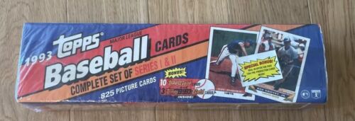 1993 Topps MLB Baseball Complete Set Factory Sealed Derek Jeter RC