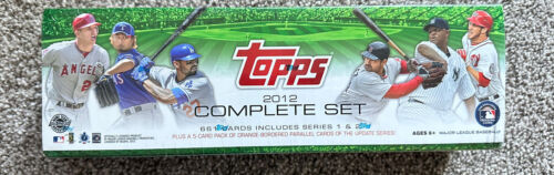 2012 Topps MLB Baseball Sealed Set Series 1 And 2 - Home Team Advantage