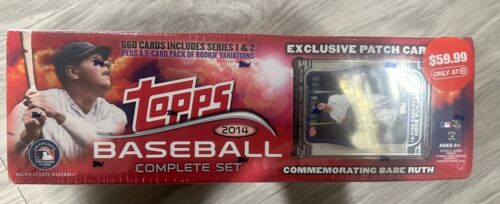 2014 Topps Complete Factory Sealed Baseball Card Set w/Babe Ruth Exclusive Patch