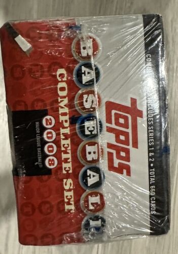 2008 Topps Baseball Factory Sealed Set Boston Red Sox Edition