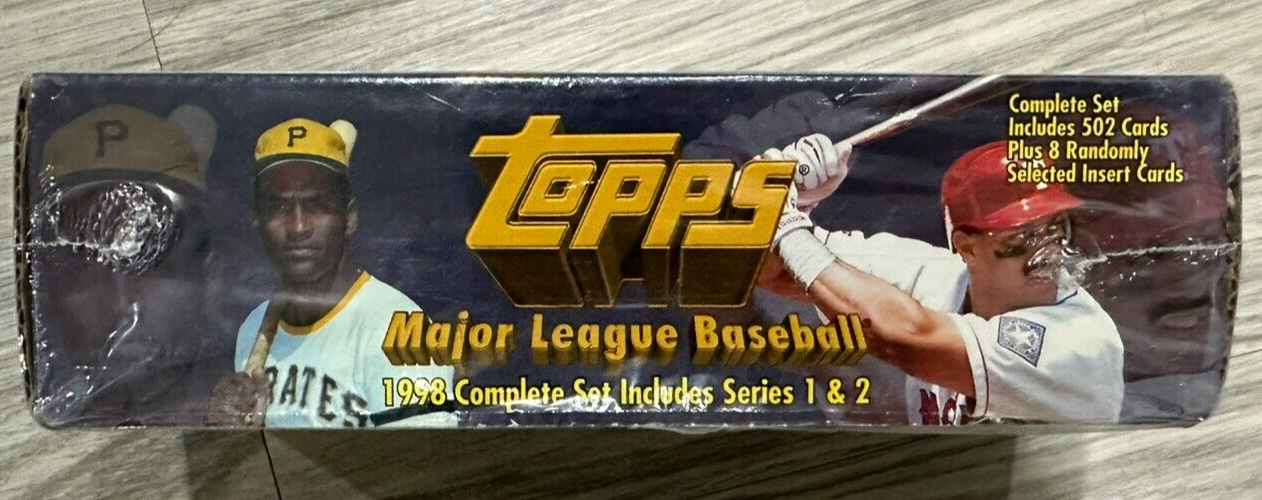 1998 Topps MLB Baseball Sealed Set - Hobby Edition Roberto Clemente Insert