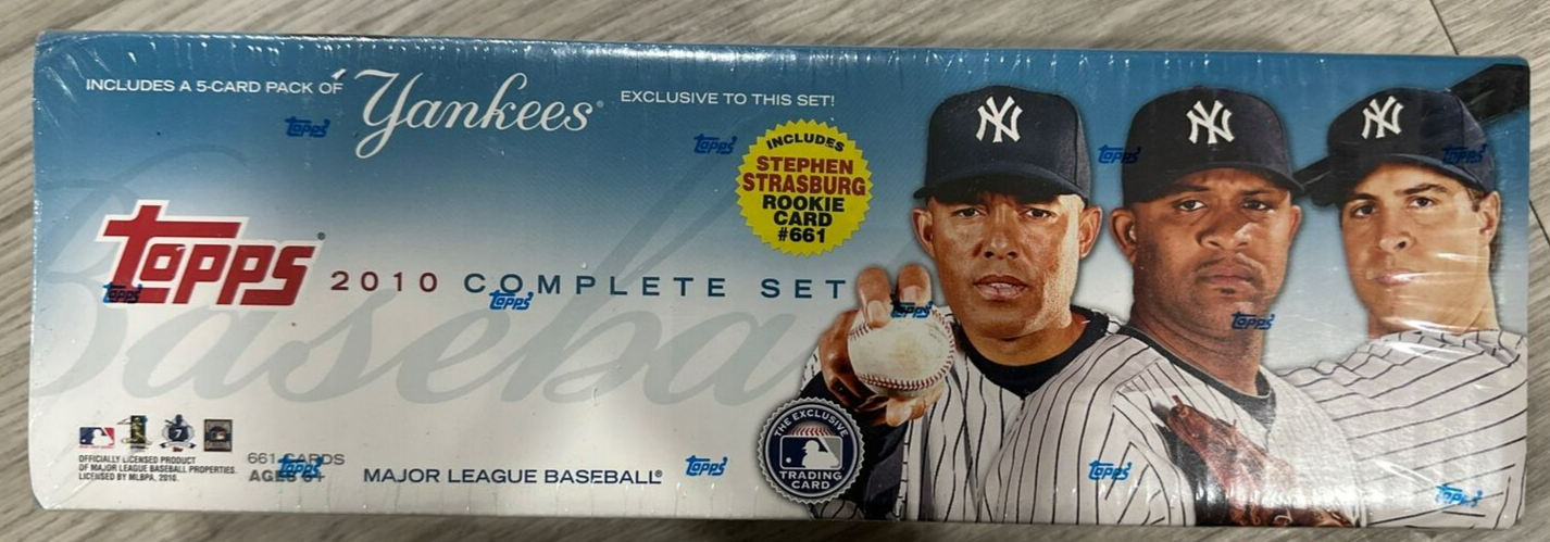 2010 Topps Sealed Set Series 1 and 2 - New York Yankees Edition