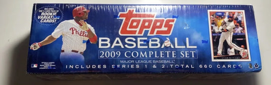 2009 Topps Baseball Sealed Set Series 1 and 2