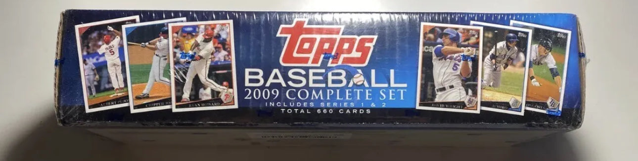 2009 Topps Baseball Sealed Set Series 1 and 2