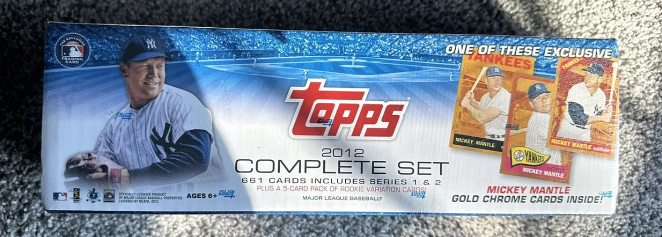 2012 Topps Baseball Sealed Set Series 1 and 2