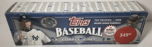 2005 Topps Baseball Sealed Set Series 1 and 2 - Justin Verlander Rookie Card