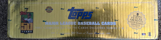 2001 Topps Baseball Sealed Set Series 1 and 2 - Home Team Advantage Edition - Ichiro Suzuki Rookie Card