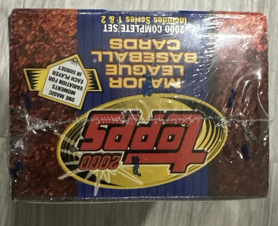 2000 Topps Baseball Sealed Set Series 1 and 2