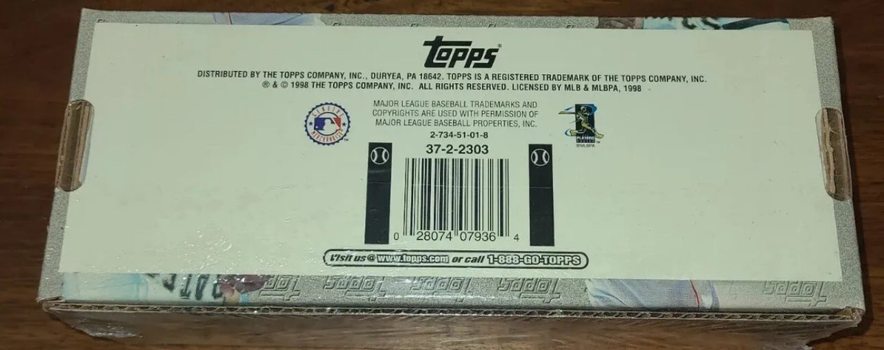 1998 Topps Baseball Sealed Set Series 1 and 2