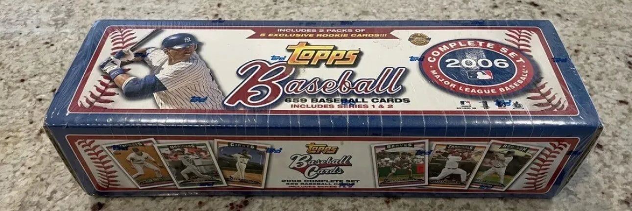 2006 Topps Baseball Sealed Set Series 1 and 2