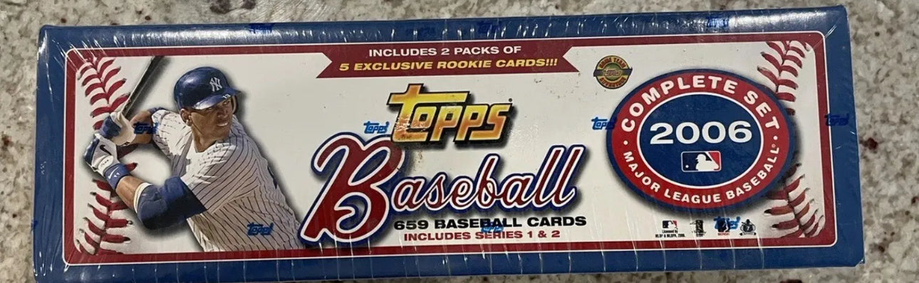 2006 Topps Baseball Sealed Set Series 1 and 2