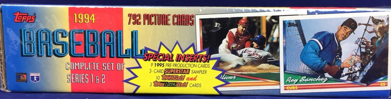 1994 Topps Baseball Sealed Set Series 1 and 2