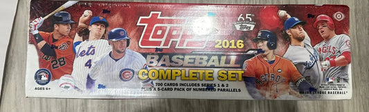 2016 Topps Baseball Sealed Set Series 1 and 2