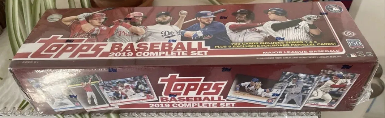 2019 Topps Baseball Sealed Set Series 1 and 2 - Fernando Tatis Jr. and Pete Alonso Rookie