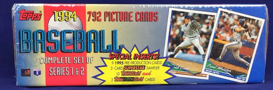 1994 Topps Baseball Sealed Set Series 1 and 2